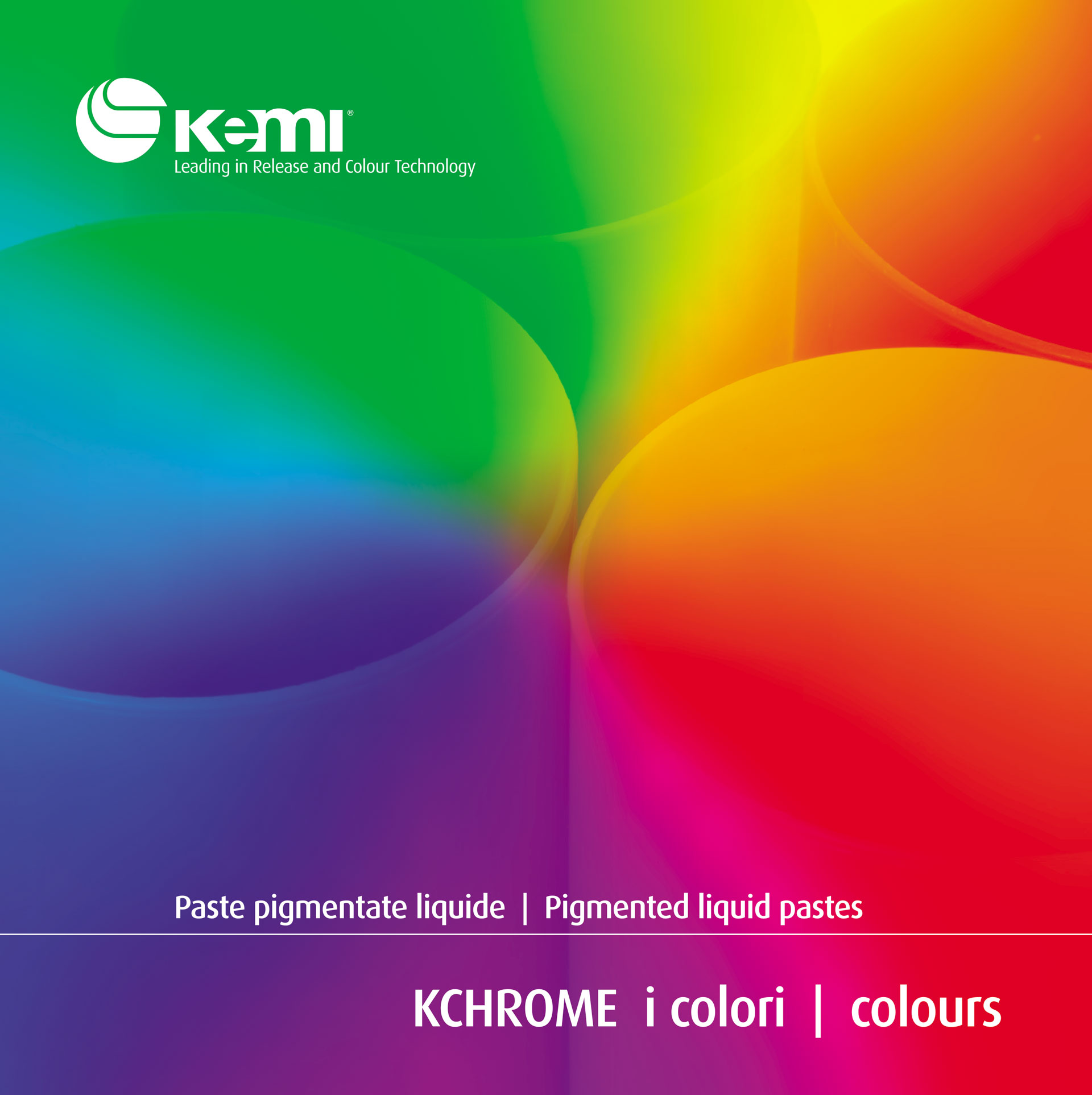 Nuova brochure paste colore KCHROME